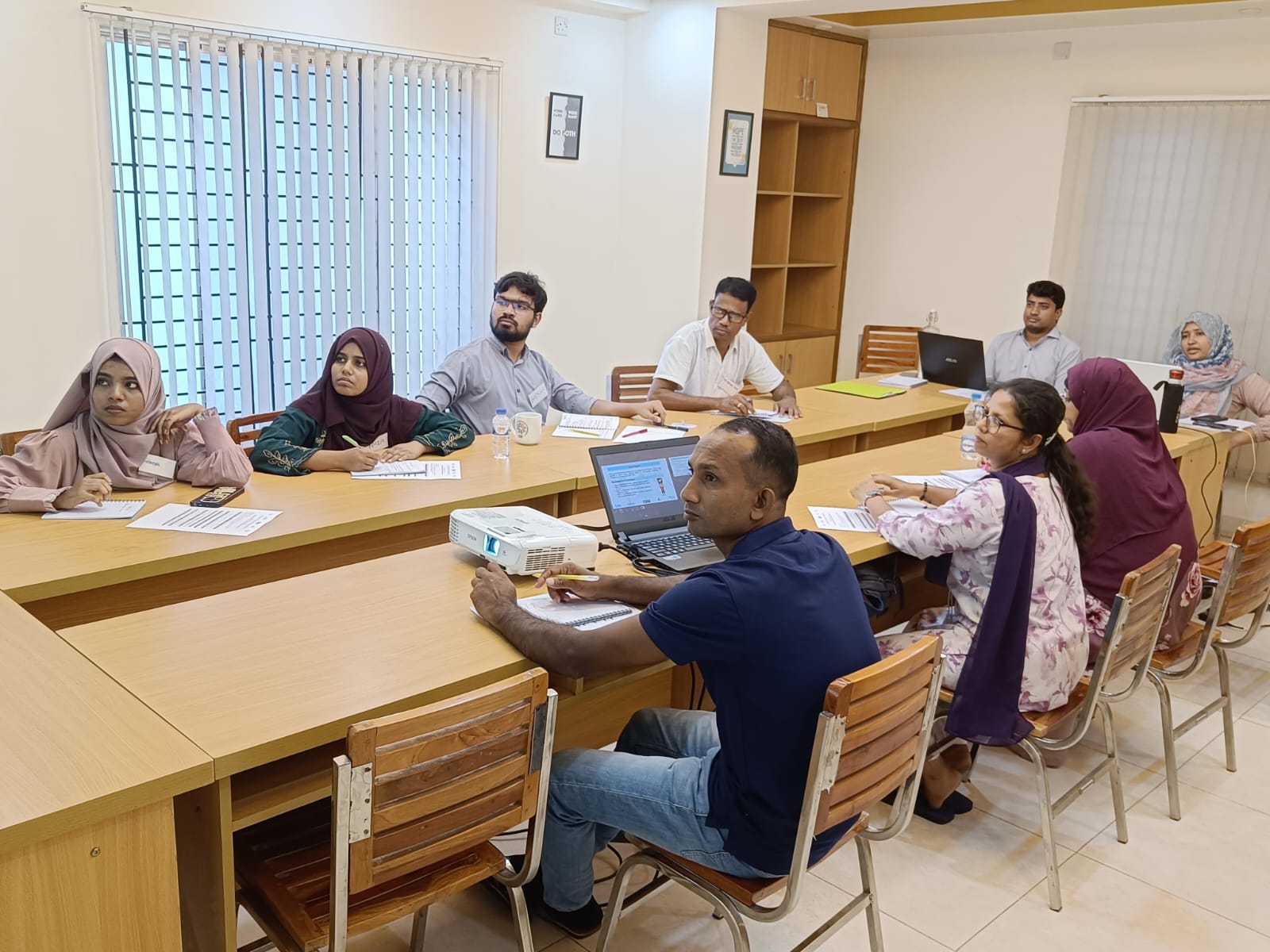 Mahmuda Akter_Deputy Manager_Presenting the Objective and Methodology of the Baseline Assessment.