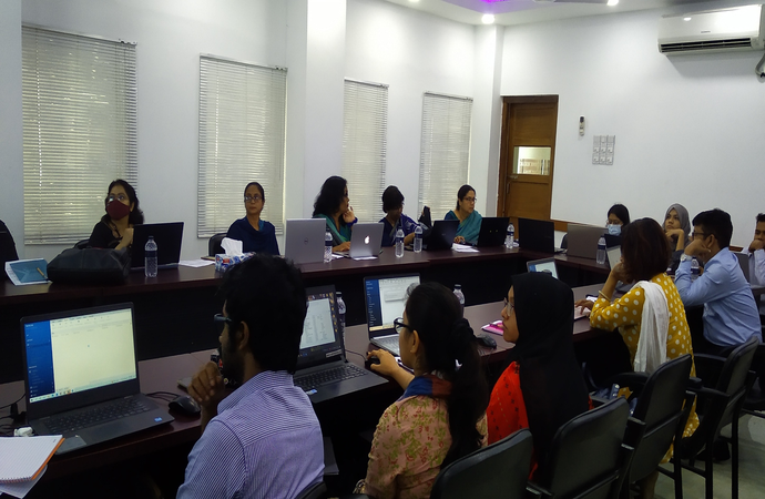 Training on NVivo for Qualitative Research Team