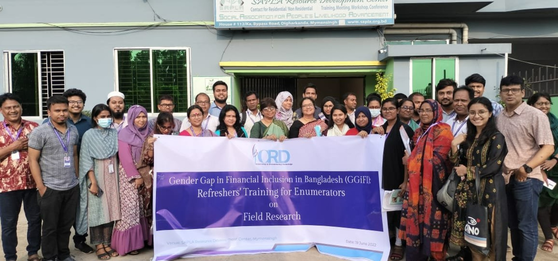 Refreshers training for the enumerators