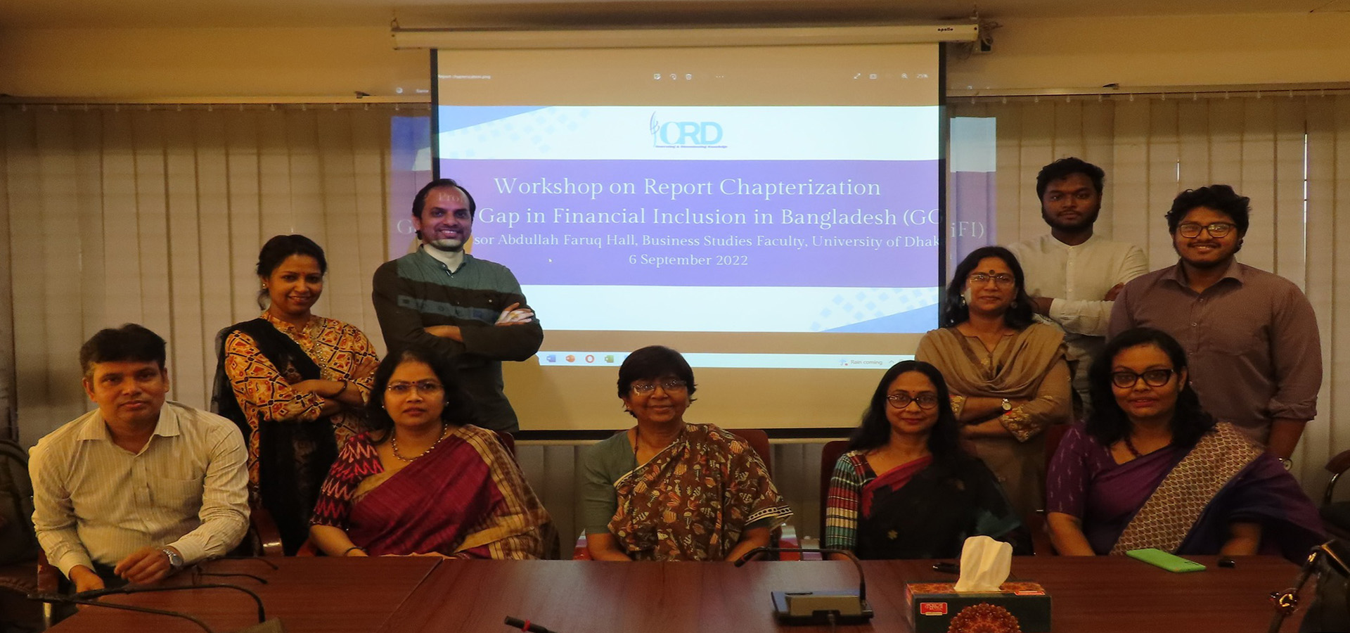 Workshop on Report Chapterization
